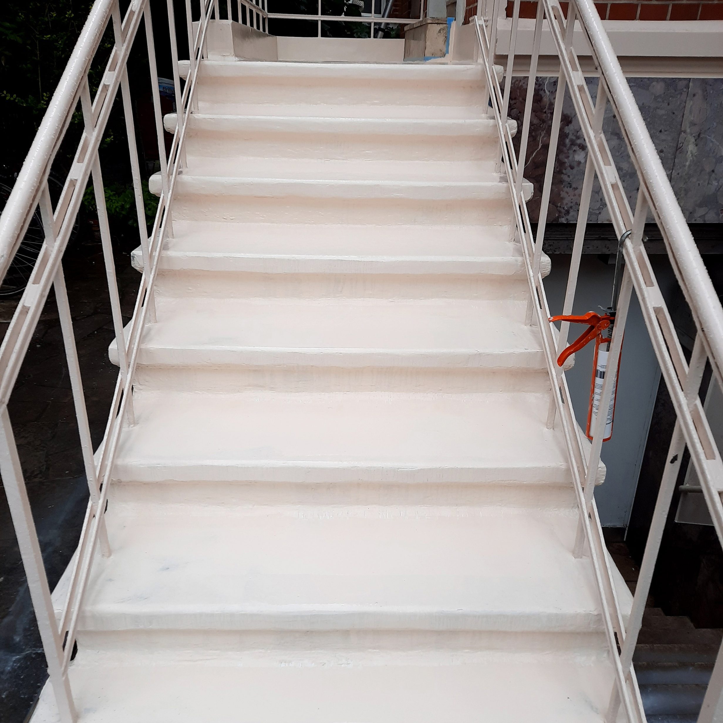 Wandwerk Fugenlos - Sanierung Steintreppe
